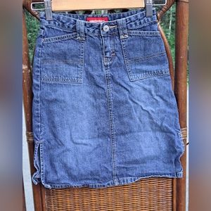 Unionbay Jean skirt size 7🧁🍭🍨🍩🍪🍬